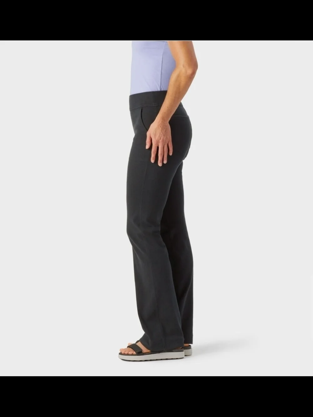 Duluth Trading Women's NoGA Naturale Cotton Bootcut Pants XL